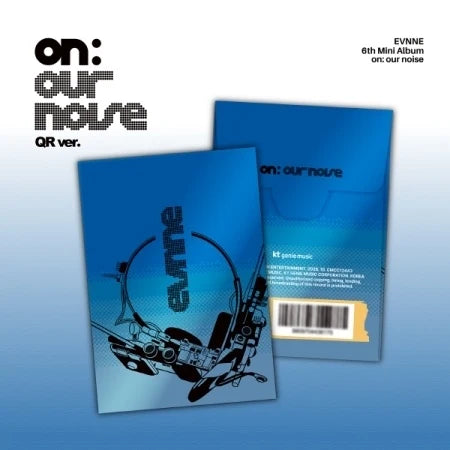 EVNNE (이븐) 6th Mini Album - [on: our noise] (QR Ver.)