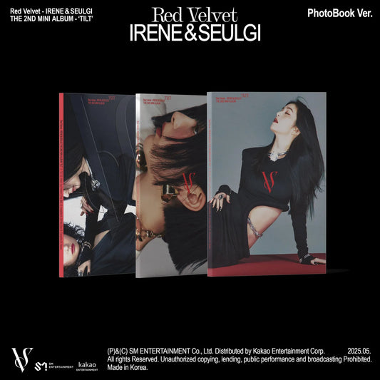 Red Velvet IRENE & SEULGI (레드벨벳 아이린&슬기) 2ND Mini Album - [TILT] (Photobook Ver.)
