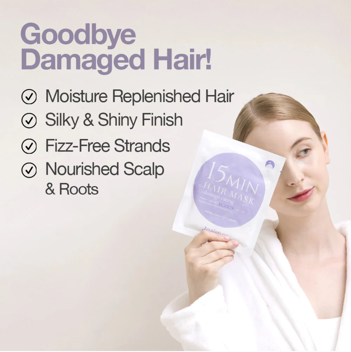 Naisture 15 min Hair Mask (4pc)