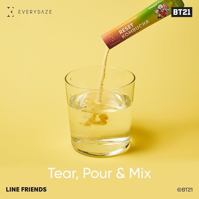 [EVERYDAZE] Reset Kombucha Stick Pineapple Passionfruit - Box
