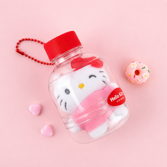 Hello Kitty Bottle Series Keychain