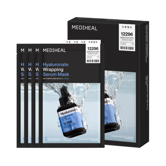 [MEDIHEAL] Hyaluronate Wrapping Serum Mask Hydrate Dewy