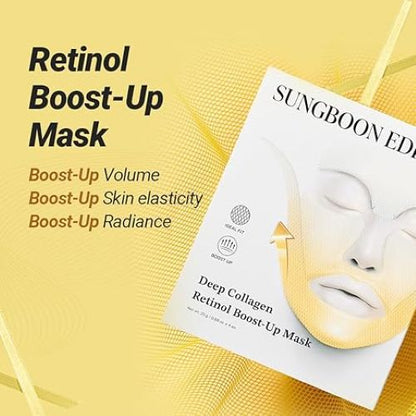[Sungboon Editor] Deep Collagen Retinol Boost Up Mask Set (4ea)