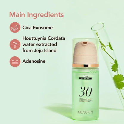 [MENOKIN] 30 Seconds Quick Bubble Mask 95ml #CLEAR
