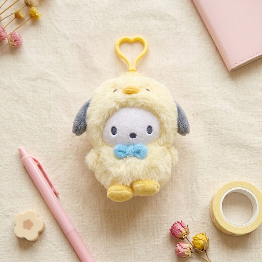 Pochacco Chick Costume Keychain