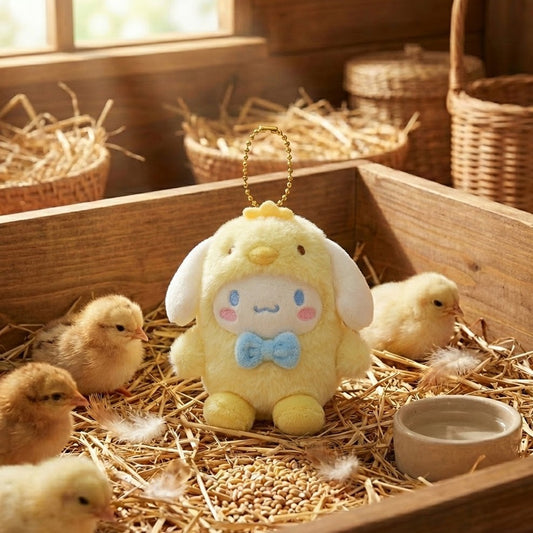 Sanrio Cinnamoroll Chick Costume Keyring