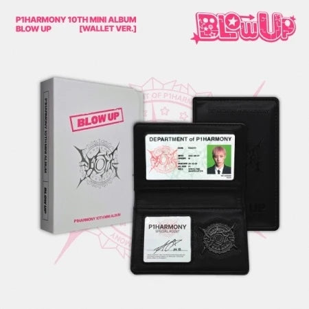 [PRE-ORDER] (KOR VER.) P1Harmony (피원하모니) 10th Mini Album - [BLOW UP] (Wallet Ver.)