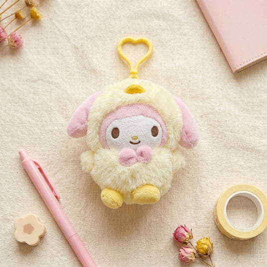 My Melody Chick Costume Keychain