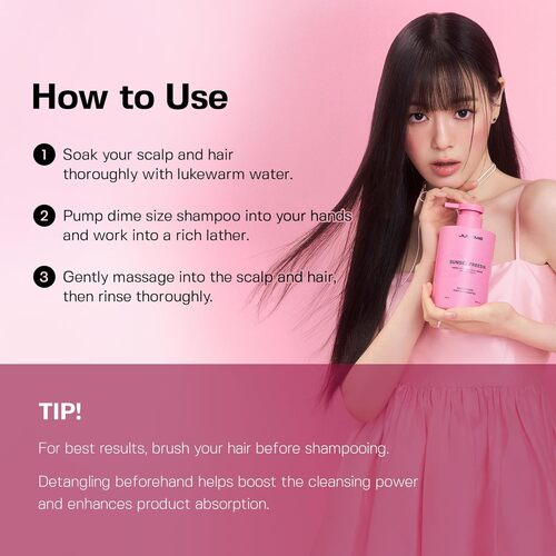 [JULYME] Damage Care Perfume Shampoo 500ml #Sunset Freesia