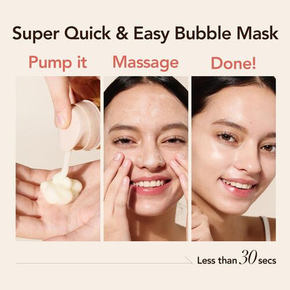 [MENOKIN] 30 Seconds Quick Bubble Mask 95ml #CLEAR