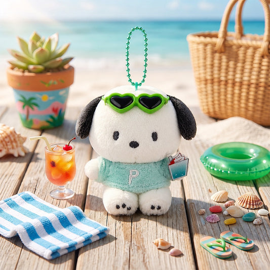 Pochacco Handsome Sunglasses Keychain