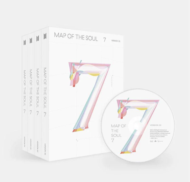 BTS  ALBUM - [MAP OF THE SOUL : 7]