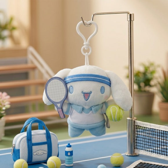 Cinnamoroll Tennis Keychain