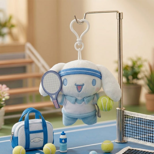 Cinnamoroll Tennis Keychain