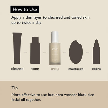 [haruharu wonder] Black Rice Hyaluronic Anti-Wrinkle Serum 50ml
