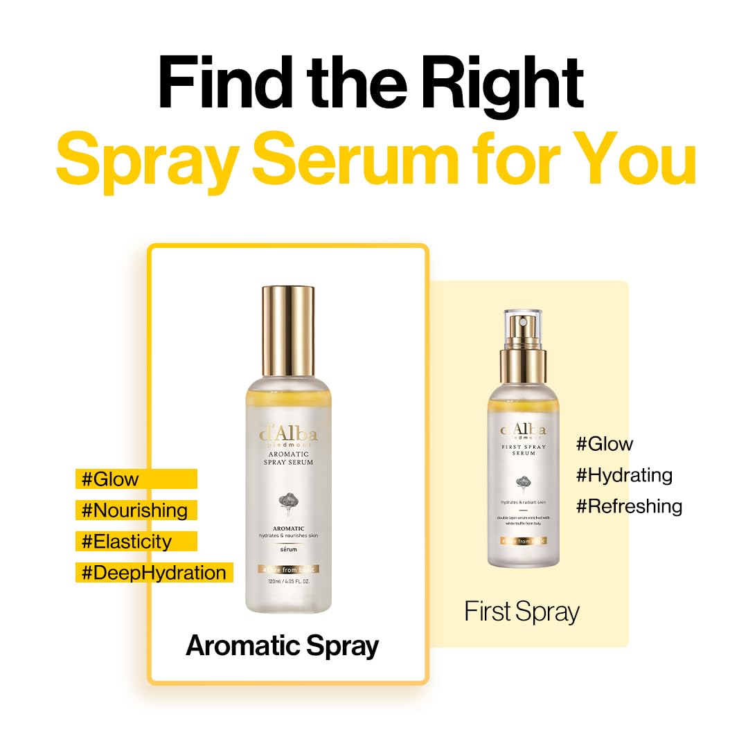 [D'Alba] White Truffle First Aromatic Spray Serum 120ml