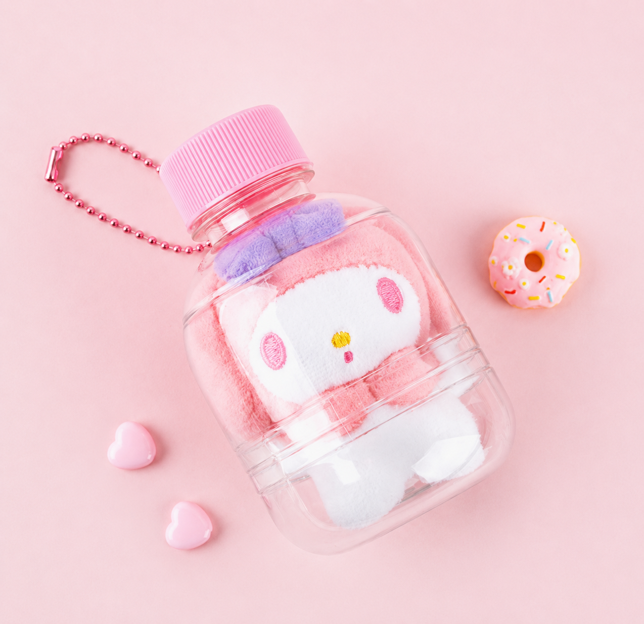 My Melody Bottle Series Keychain