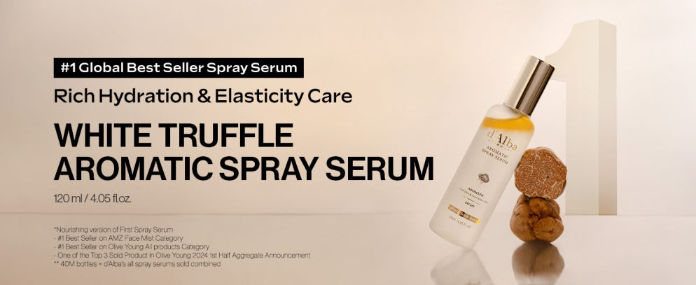 [D'Alba] White Truffle First Aromatic Spray Serum 120ml