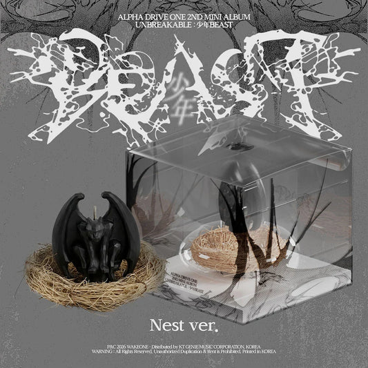 ALPHA DRIVE ONE (알파드라이브원) 2nd Mini Album - [UNBREAKABLE : 少年BEAST] (Nest Ver. Limited Edition)