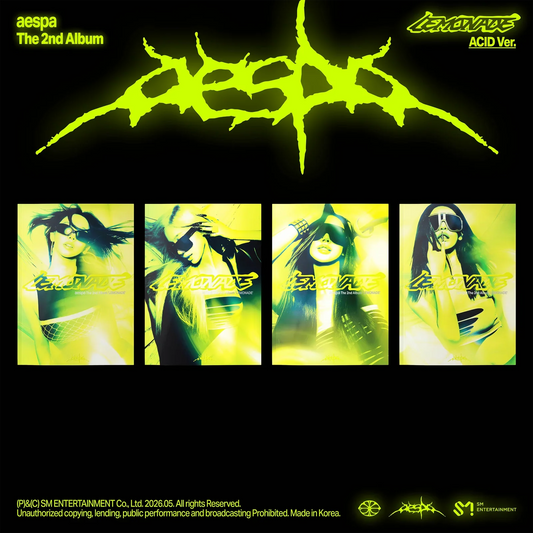 aespa (에스파) The 2nd Album - [LEMONADE] (ACID Ver.)