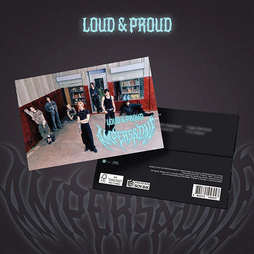 AMPERS&ONE (앰퍼샌드원) 3rd Mini Album - [LOUD & PROUD] (POSTCARD ver.)