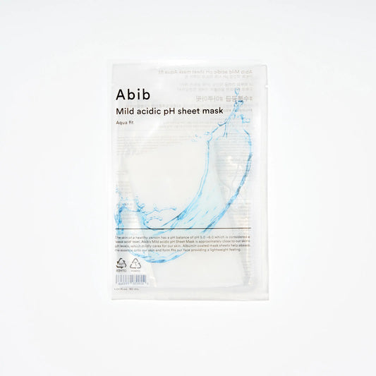 [ABIB] Mild acidic pH sheet mask Aqua fit