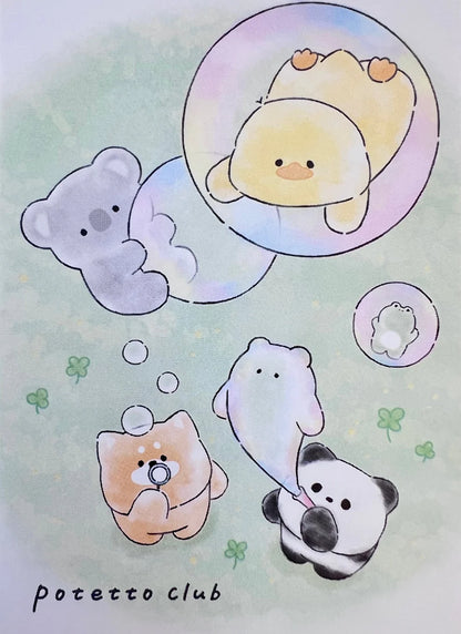 Animals Asobo Mini Notepad