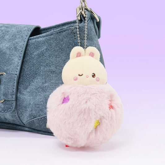 [Anirollz] Miniz Fluffy Ball Bunniroll Plush Charm
