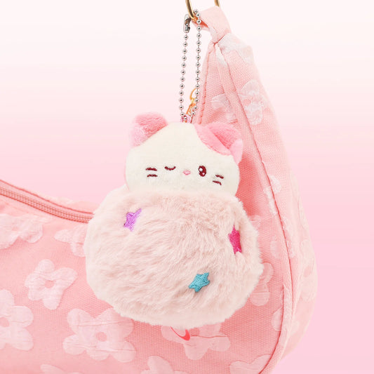 [Anirollz] Miniz Fluffy Ball Kittiroll Plush Charm