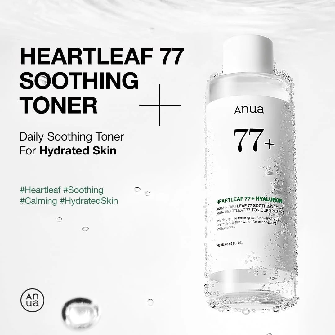 [Anua] Heartleaf 77+ Hyaluron Soothing Toner