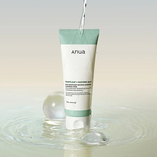 [Anua] Heartleaf Succinic Moisture Cleansing Foam