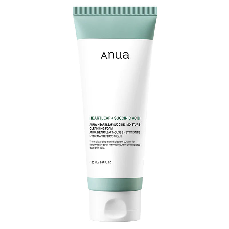 [Anua] Heartleaf Succinic Moisture Cleansing Foam