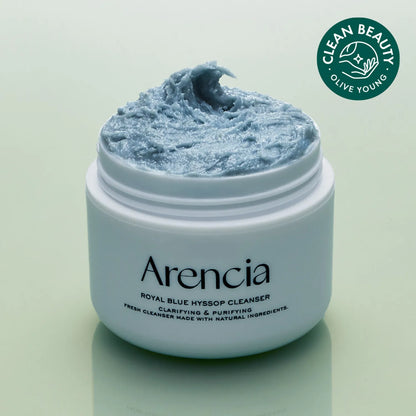 [Arencia] Blue Hyssop Rice Mochi Cleanser