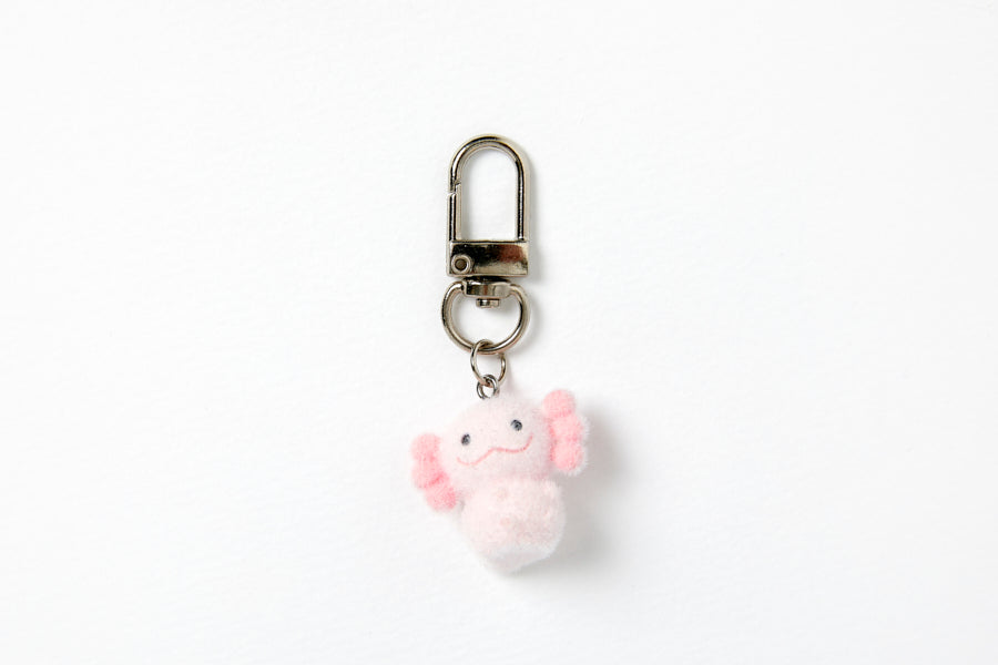 [Art Box] Axolotl Fluffy Keyring