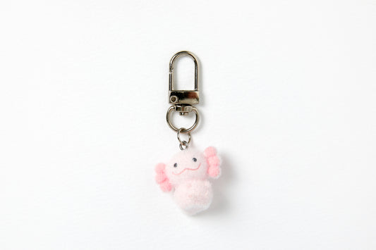 [Art Box] Axolotl Fluffy Keyring