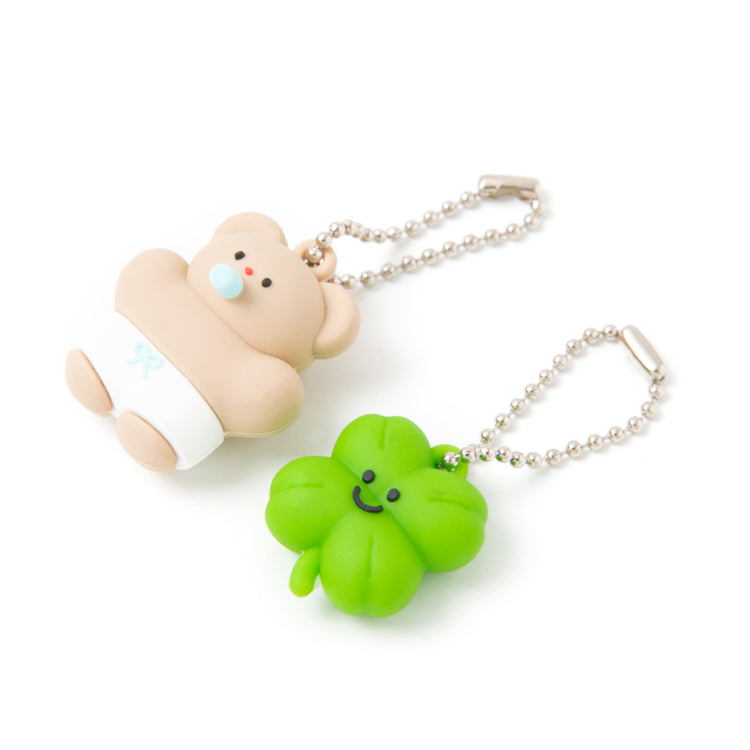 [Art Box] Baby Clover Keyring Set