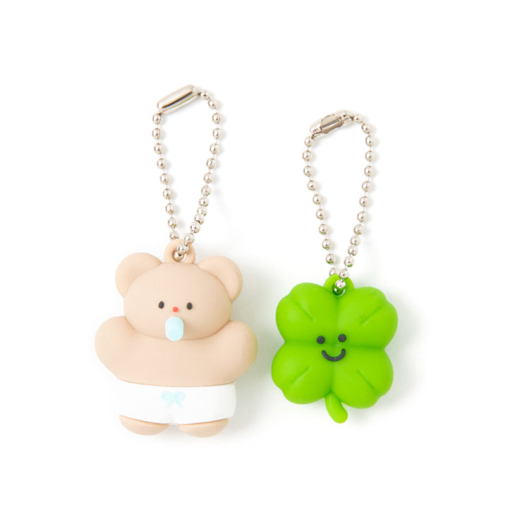 [Art Box] Baby Clover Keyring Set