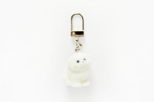 [Art Box] Baby Puppy Fluffy Keyring