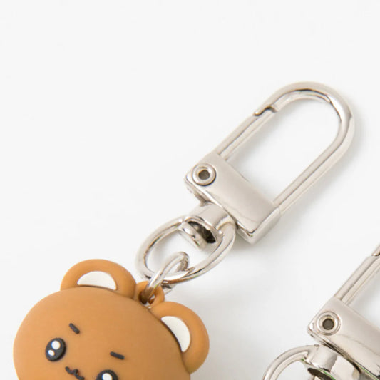 [Art Box] Bear & Dinosaur Keyring Set