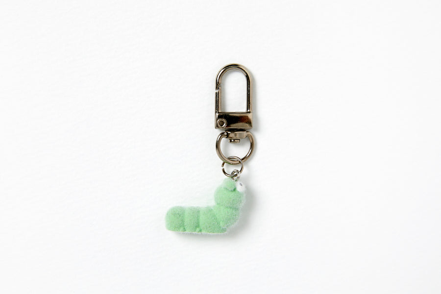 [Art Box] Caterpillar Fluffy Keyring