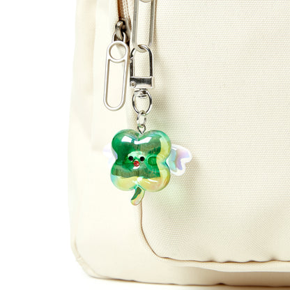 [Art Box] Clover Clear Acrylic Keyring