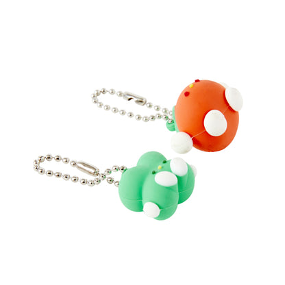 [Art Box] Clover Tomato Keyring Set