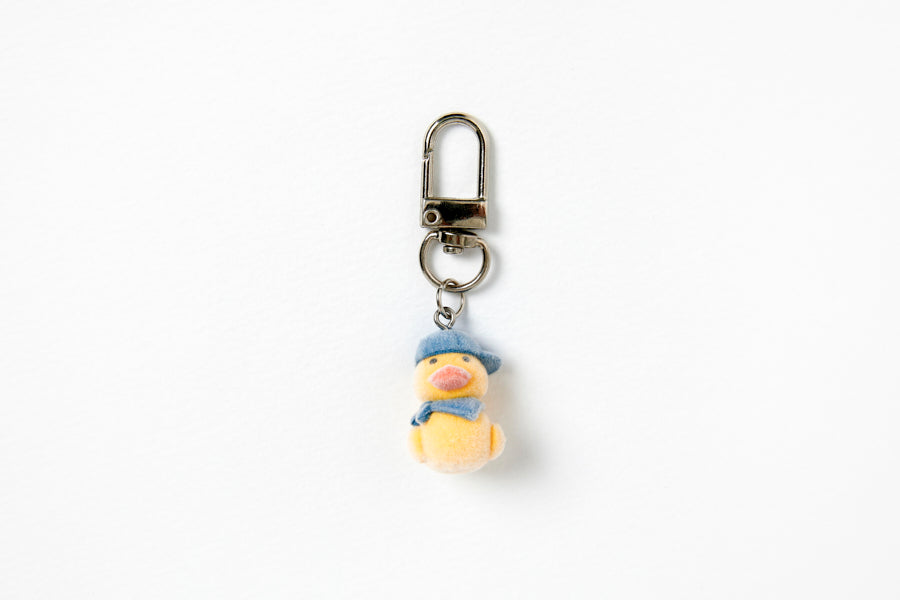 [Art Box] Duck Fluffy Keyring
