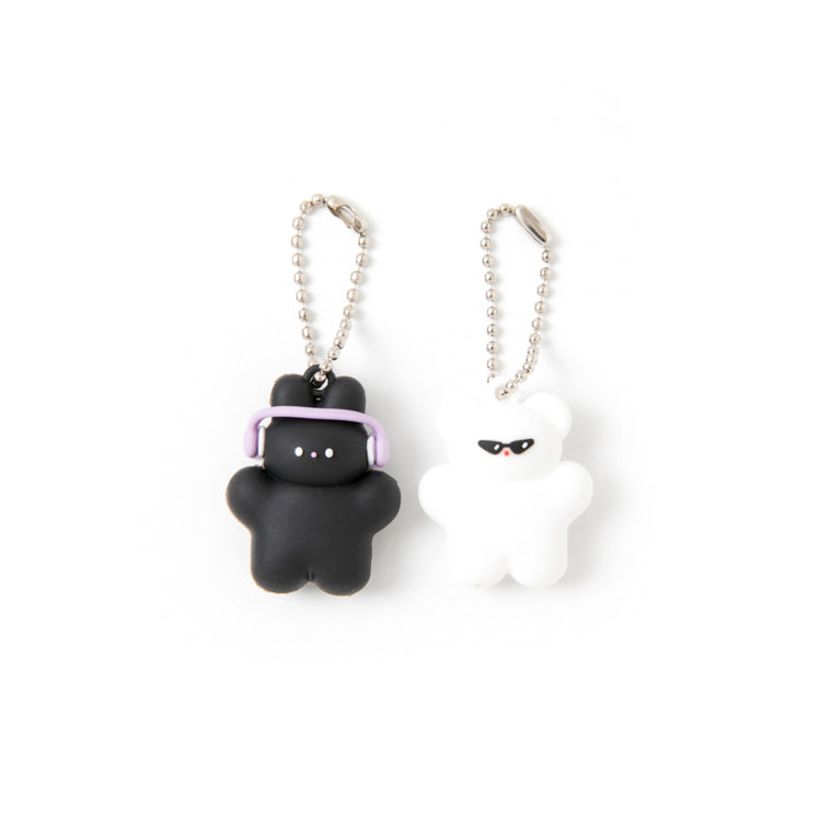 [Art Box] Hipster Keyring Set