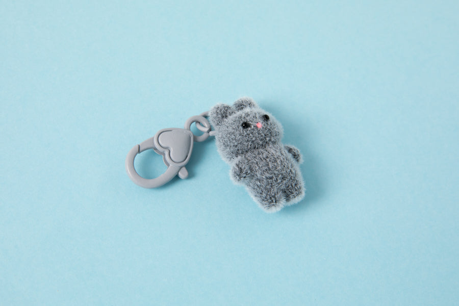 [Art Box] Momo Fluffy Keyring