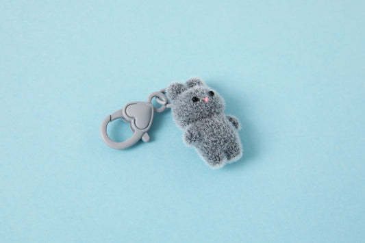 [Art Box] Momo Fluffy Keyring