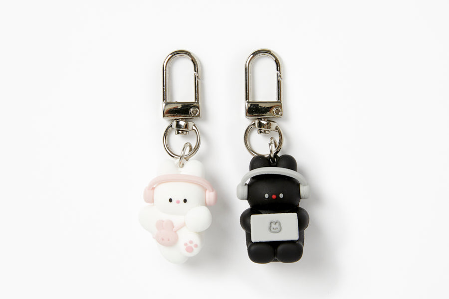 [Art Box] Momo & Lala Keyring Set