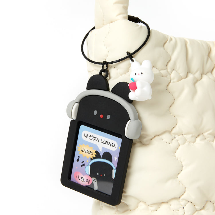 [Art Box] Momo Mini Photo Keyring
