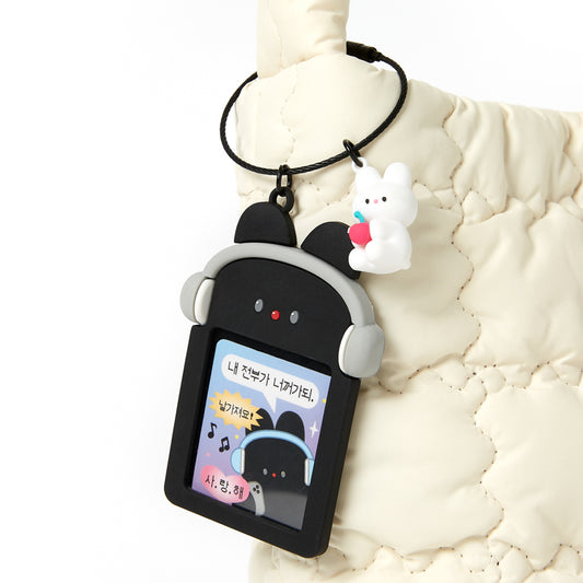 [Art Box] Momo Mini Photo Keyring