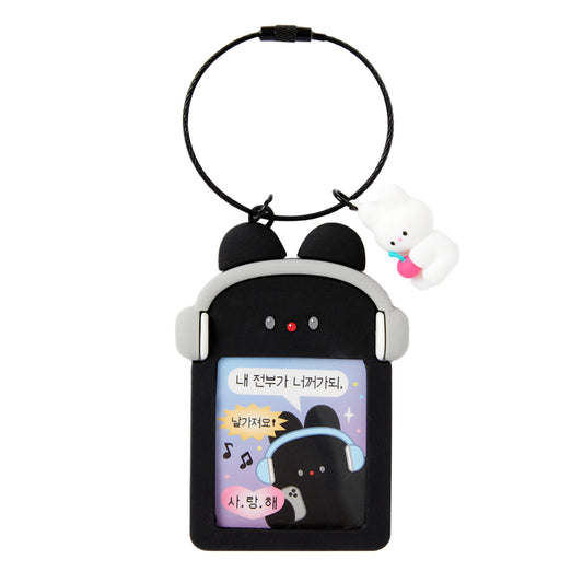 [Art Box] Momo Mini Photo Keyring
